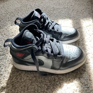 Nike Black and Gray Shoes